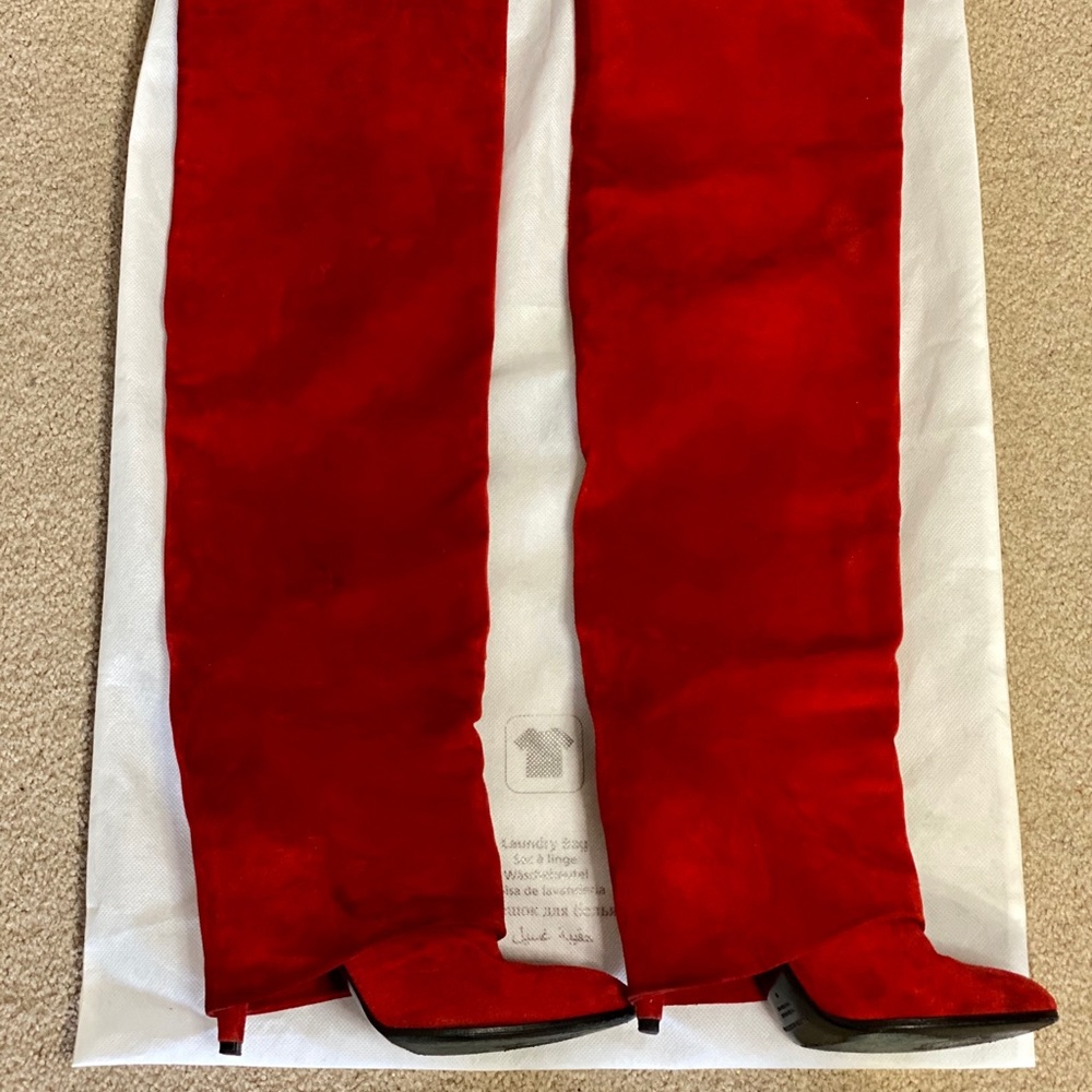 Sigerson Morrison Red Suede Boots